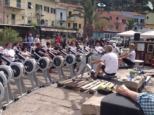 indoor rowing isola del giglio giglionews