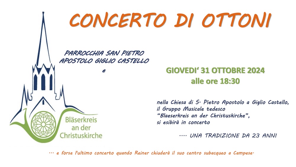 concerto ottoni isola del giglio giglionews