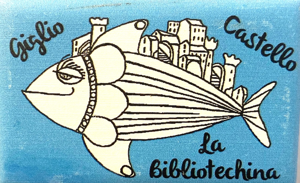 logo bibliotechina isola del giglio giglionews