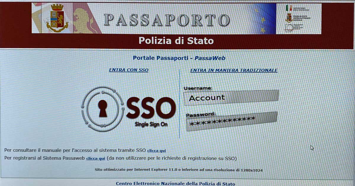 passaporto online questura isola del giglio giglionews