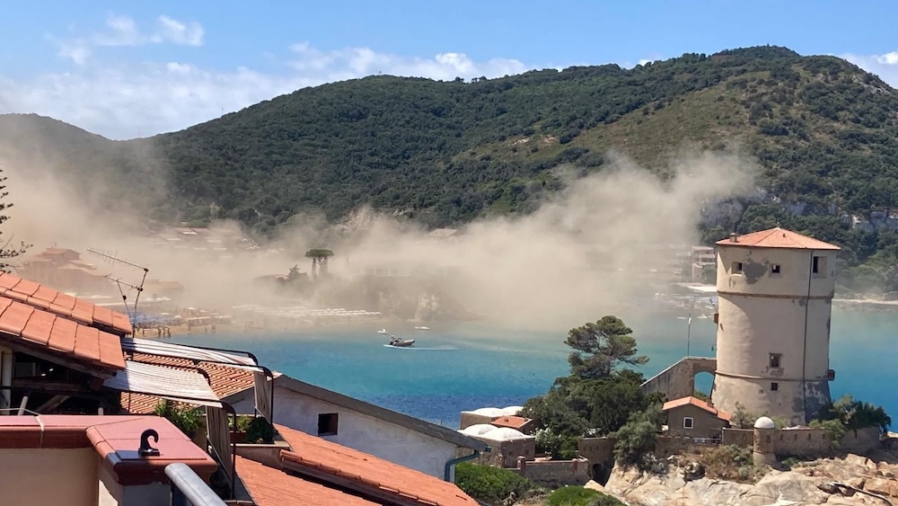 pegaso polvere isola del giglio campese giglionews