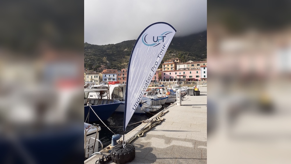 underwater pro tour logo isola del giglio giglionews