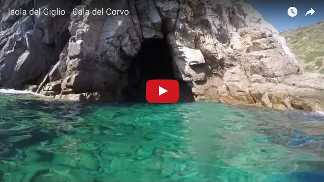 video grotta del corvo isola del giglio giglionews